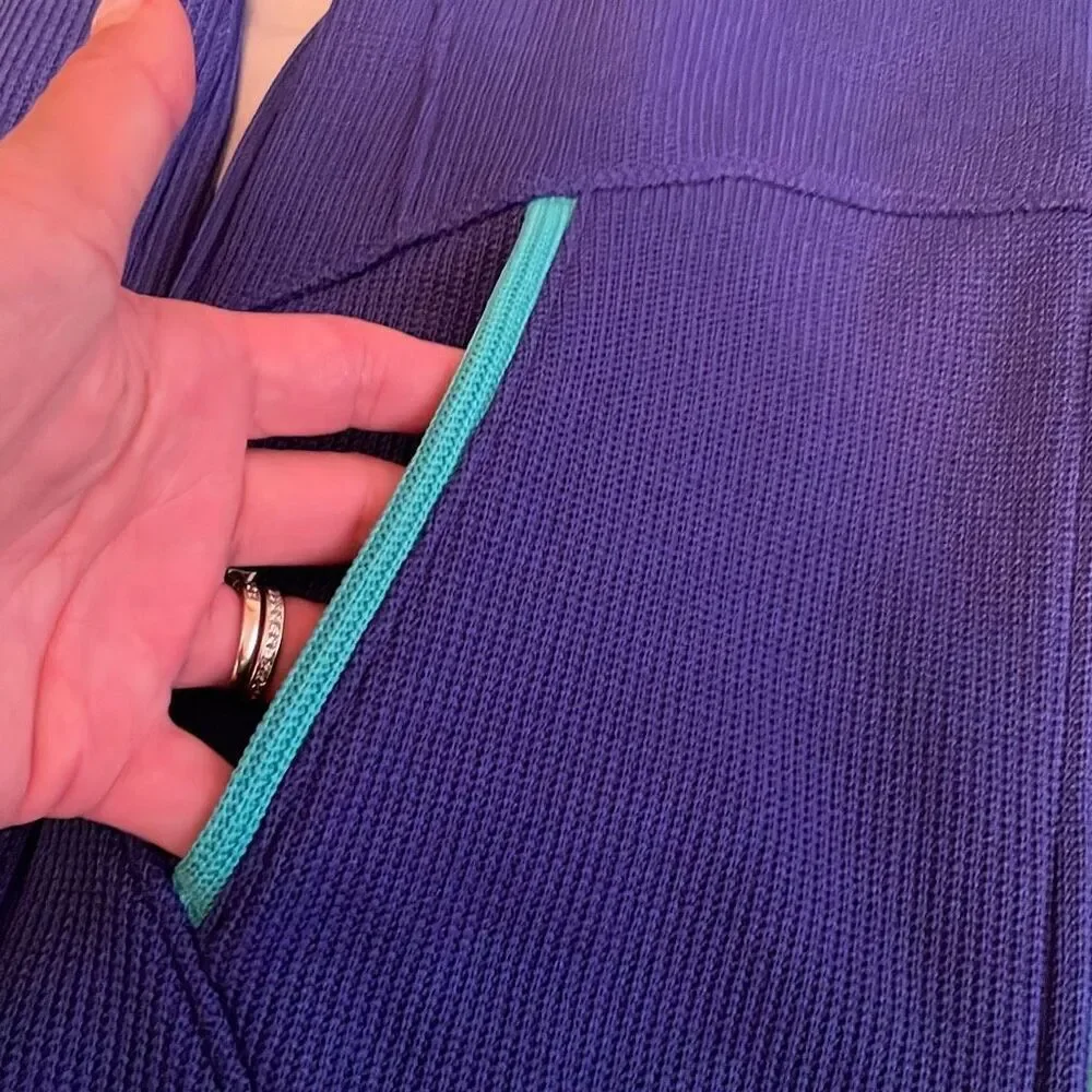 NWOT Spyder Blue Endure Mid-Weight Stryke Full Zip Jacket - Size M (10-12)